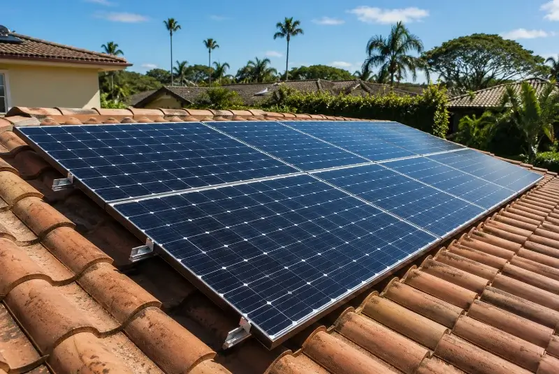 Installation de panneaux solaires à Aubigné